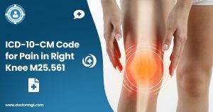 icd 10 code for pain in right knee