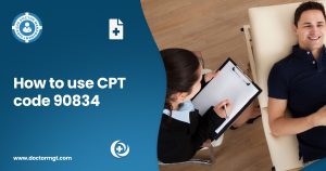 How to Use CPT Code 90834