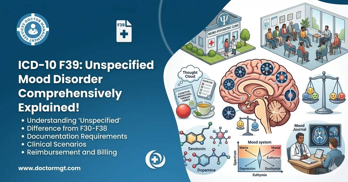 ICD-10 F39 Unspecified Mood Disorder Comprehensively Explained!