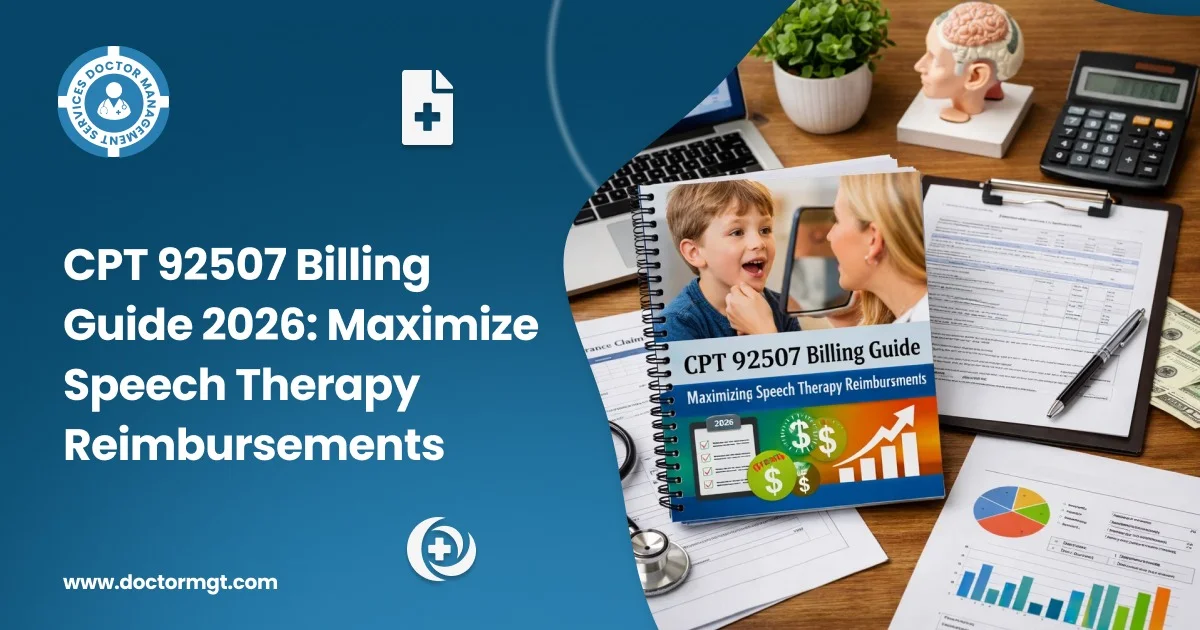 CPT 92507 Billing Guide 2026 Maximize Speech Therapy Reimbursements