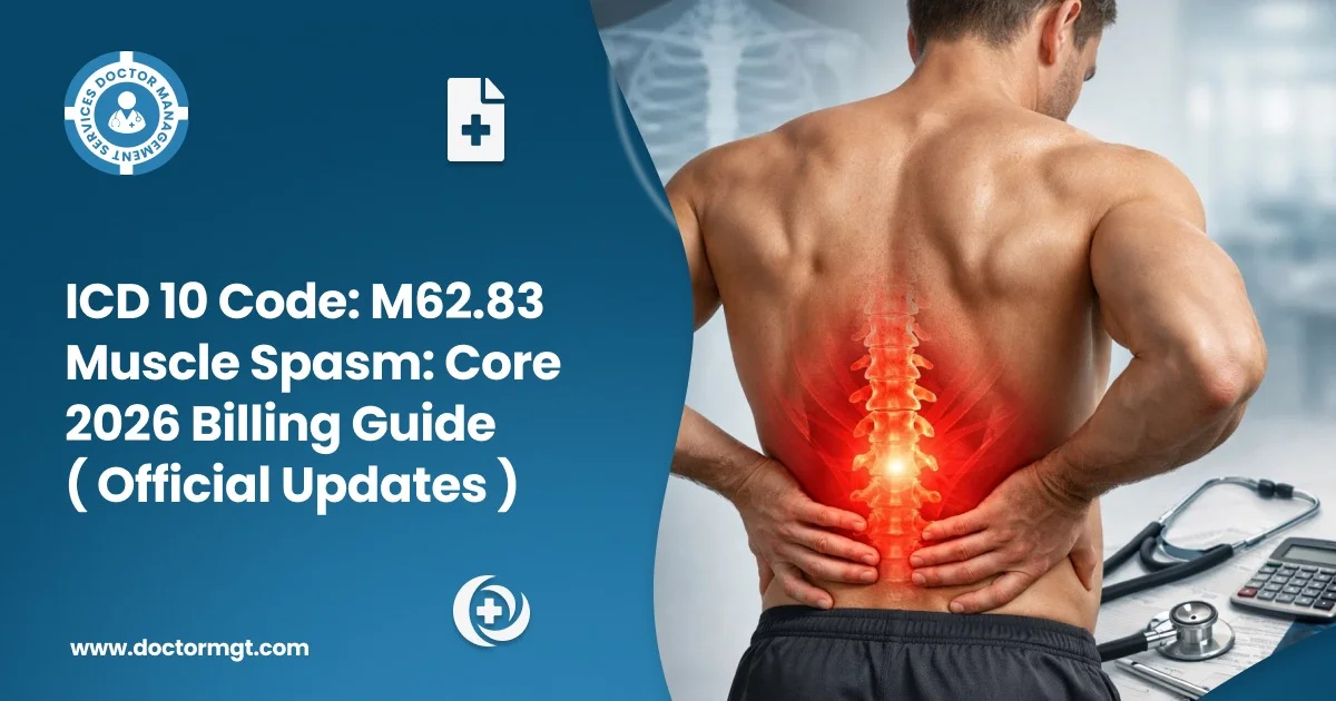 ICD 10 Code M62.83 Muscle Spasm Core 2026 Billing Guide [Official Updates]