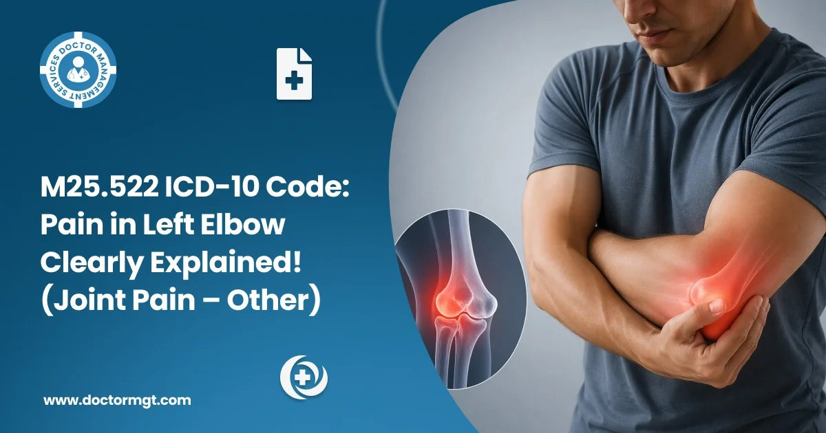 M25.522 ICD-10 Code Pain in Left Elbow Clearly Explained! (Joint Pain – Other)