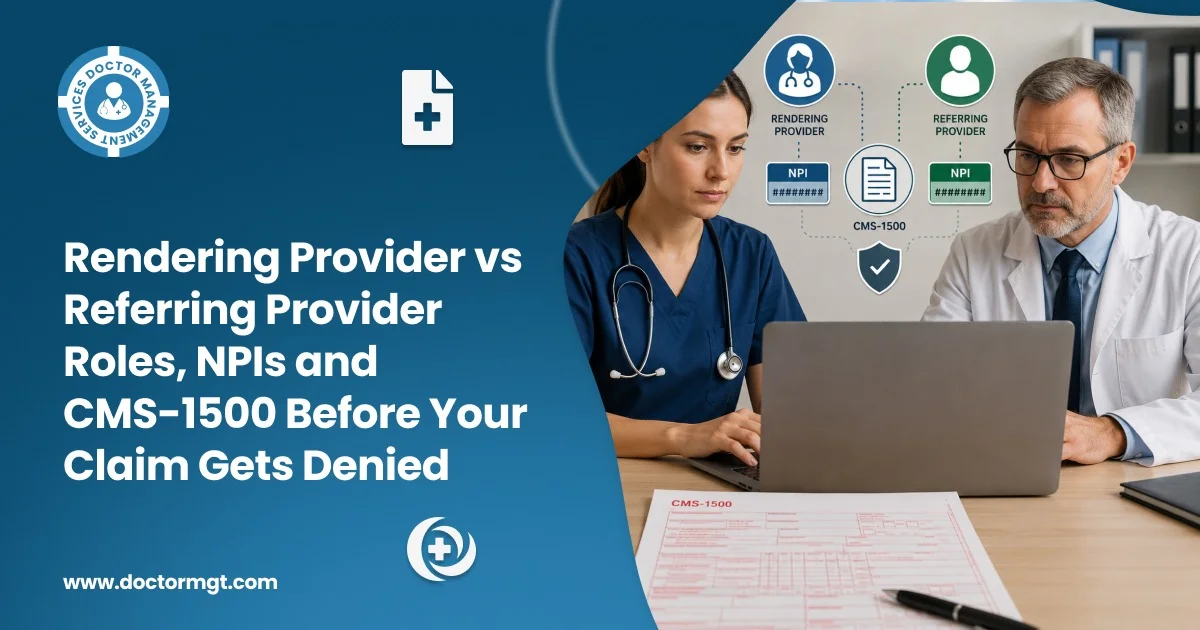 Rendering Provider vs Referring Provider Roles, NPIs, and CMS-1500